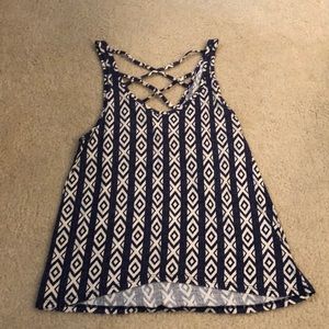 Patterned tank top